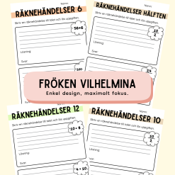 Räknehändelser - Träna räknehändelser på ett strukturerat sätt!