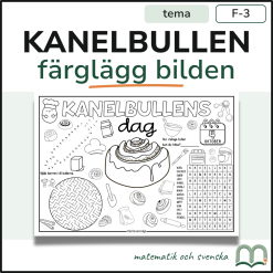 Måla kanelbullens dag