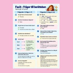 Läsförståelse om kristendomen – åk 1–3 | Berättelse, frågor & facit