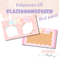 Bakgrunder till Classroomscreen - Stort paket!