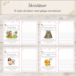 Skrivläxa | 15 skrivläxor för åk 1–2