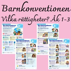 Barnkonventionen – vilka rättigheter handlar det om? | Åk 1–3