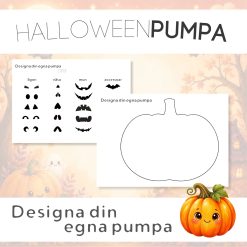Halloween_designa din egna pumpa 🎃