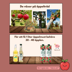 Arbeta med äpplen