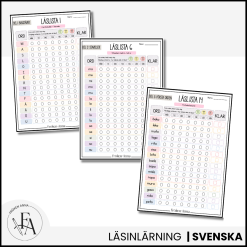 25 läslistor | För nybörjarläsare