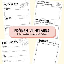 Min minnesbok – Ett fint minne från läsåret!