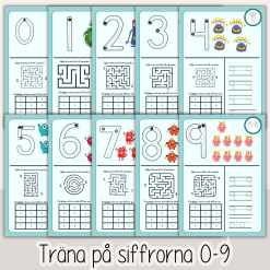 Matematik - Monstermatte - 25 sidor