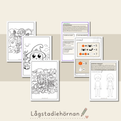 🎃 Halloweenhäfte – ett mysigt och lärorikt material