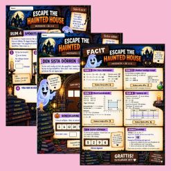 Escape the Haunted House – Matematiskt escape room åk 4–6