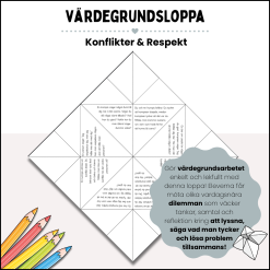 Värdegrundsloppa – Konflikter & respekt