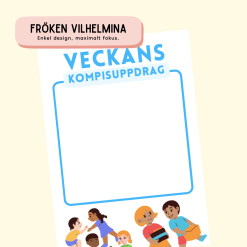 Veckans kompisuppdrag – Stärk gemenskapen och tryggheten i klassen!