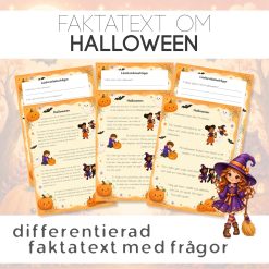 Faktatext om halloween 🎃