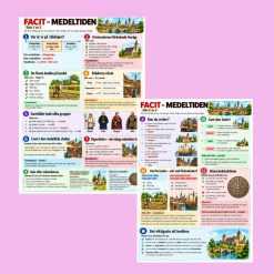 Medeltiden – arbetsblad i historia för åk 4–6 | 3 elevsidor + facit