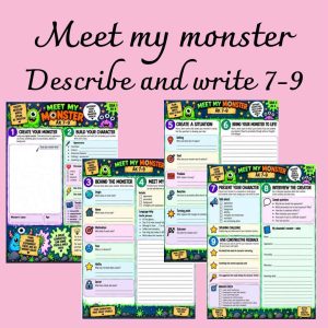 Meet My Monster – kreativ engelska & character building för åk 7–9