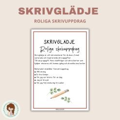 Skrivglädje - 5 skrivuppdrag