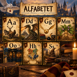 Alfabetet Harry Potter tema