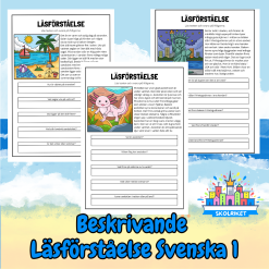 Beskrivande Läsförståelse Svenska Nr 1