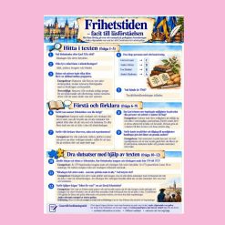 Läsförståelse: Frihetstiden – när makten förändrades | Text + 12 frågor + facit