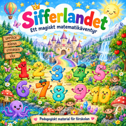 Sifferlandet-ett magiskt matematikäventyr 1-10