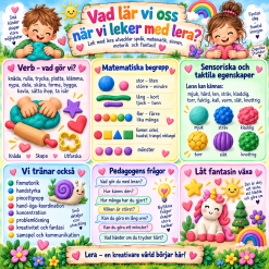 Lek med lera – pedagogiska bildkort för språk, matematik & motorik