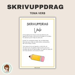 23 skrivuppdrag – Verb