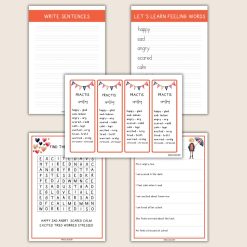 Practise spelling – feelings