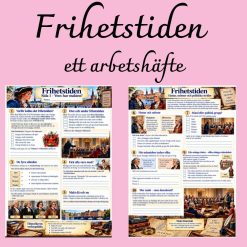 Frihetstiden – makt, politik, vetenskap och tryckfrihet | Arbetshäfte + facit