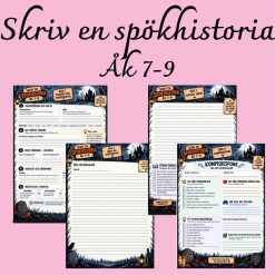 Skriv en spökhistoria – skräcknovell åk 7–9 👻✏️