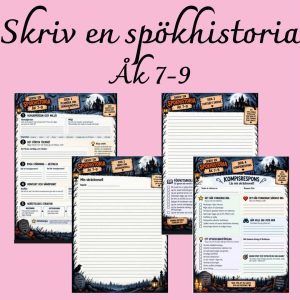 Skriv en spökhistoria – skräcknovell åk 7–9 👻✏️