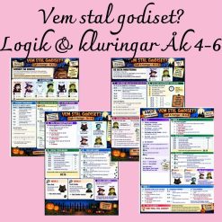 Vem stal godiset? – mysterium med logik & problemlösning | Åk 4–6