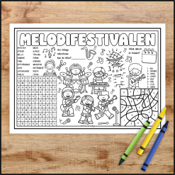 Måla Melodifestivalen