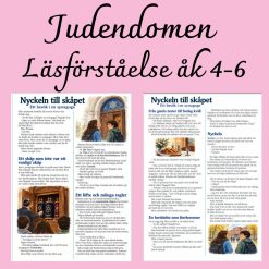 Judendom – läsförståelse med frågor och facit | Åk 4–6