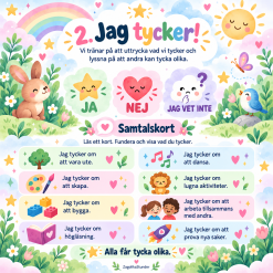 Min röst räknas! – Delaktighet, inflytande & barnens idéer