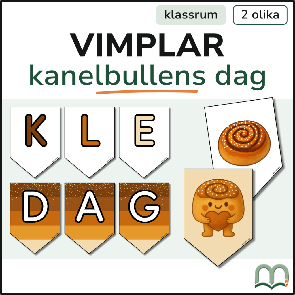 Vimplar – Kanelbullens dag
