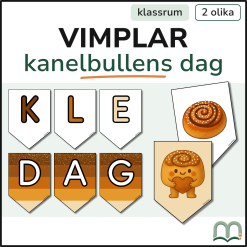 Vimplar - Kanelbullens dag