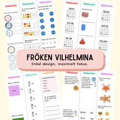 Matteremsor – Mångsidig färdighetsträning & repetition
