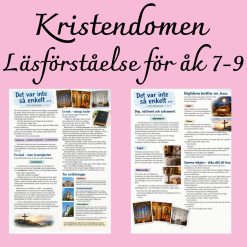 Kristendom – läsförståelse med frågor och facit | Religion åk 7–9