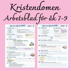 Kristendom – arbetsblad med facit | Religion åk 7–9