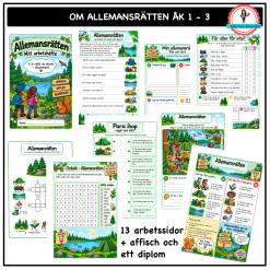 Om allemansrätten åk 1-3