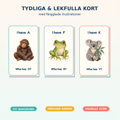 I have… Who has..? – The English Alphabet