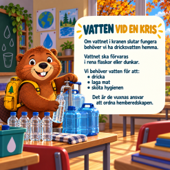 Beredskapsveckan med Bävern Bosse Beredd – årskurs 1–3 🦫