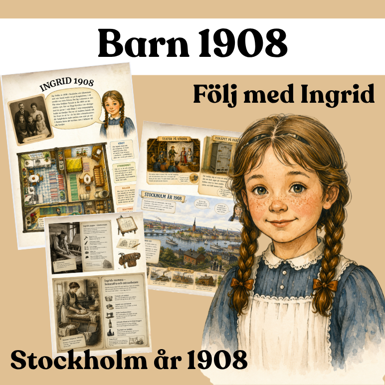 Hur levde barn i Stockholm 1908?
