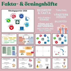 Fakta- och övningshäfte politik