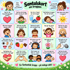 Min fantastiska kropp – pedagogiskt material om kroppen, sinnena och integritet