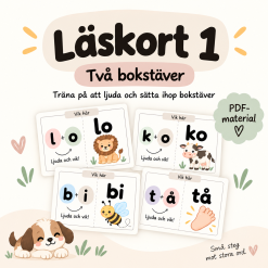Läsning - vik kort