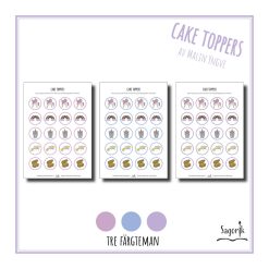 Cake toppers Enhörning