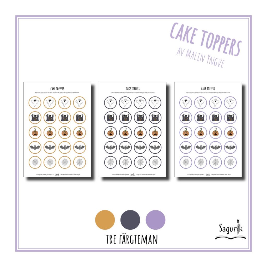 Cake toppers Halloween
