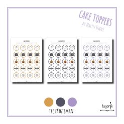 Cake toppers Halloween