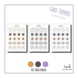 Cake toppers Halloween