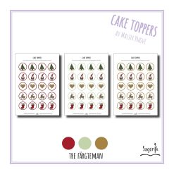 Cake toppers Jul